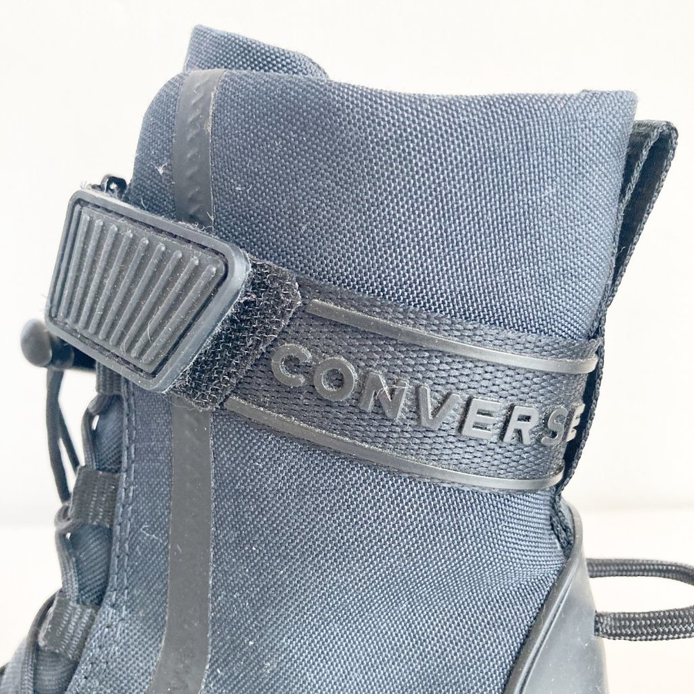 Converse Chuck Taylor All Star GR82 Extra-High Black Gum Women Platform Boot S 5 - Picture 5 of 14